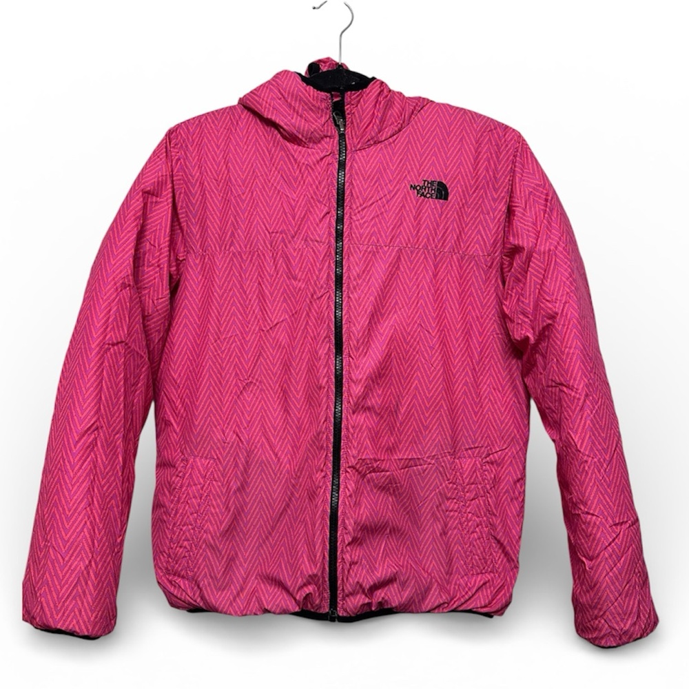 The North Face Girls Reversible Puffer Jacket- Size XL 18